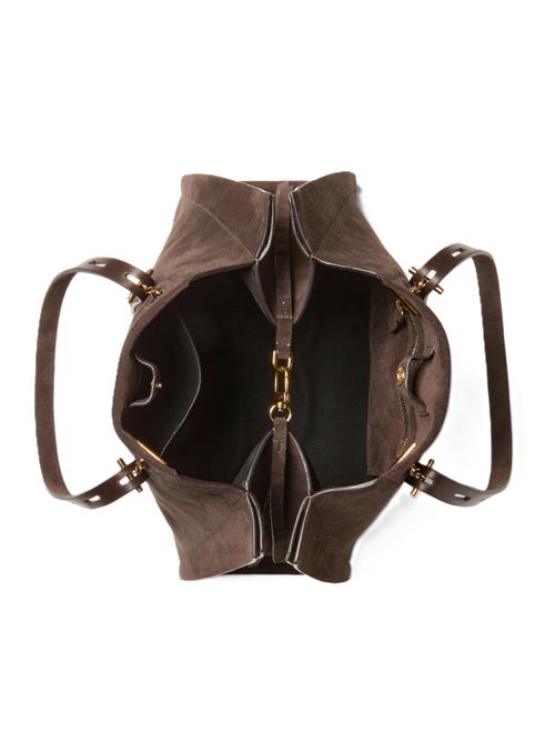 Borsa Mino Rota linea promise mod paula suede piuma MINOBOSSI | PRPAULASUEDEC706 TESTA DI MORO